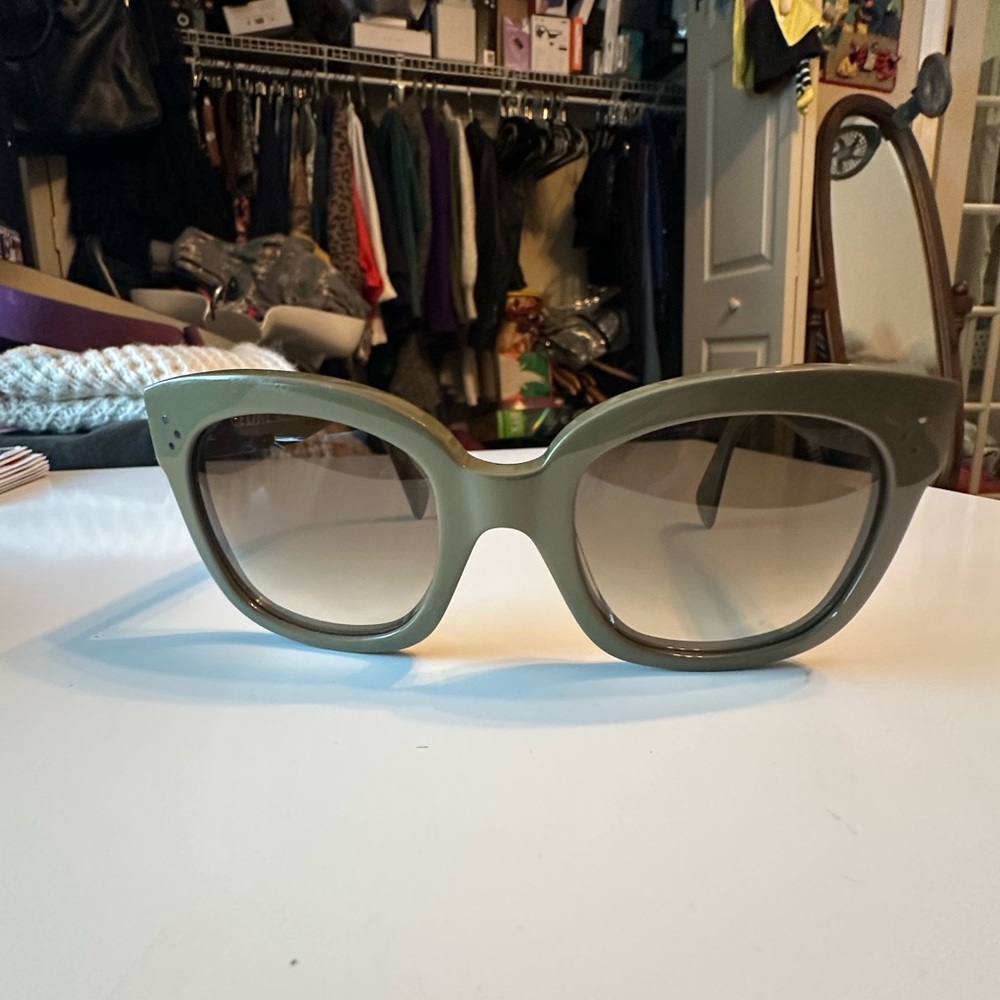 Green Celine Sunglasses